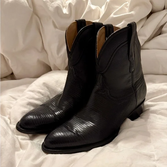 Tecovas Black Cowboy & Western Boots - Picture 3 of 6